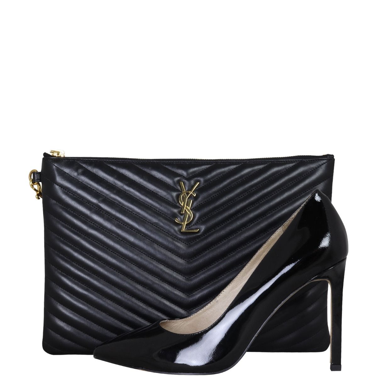 Ysl monogram tablet pouch cheap
