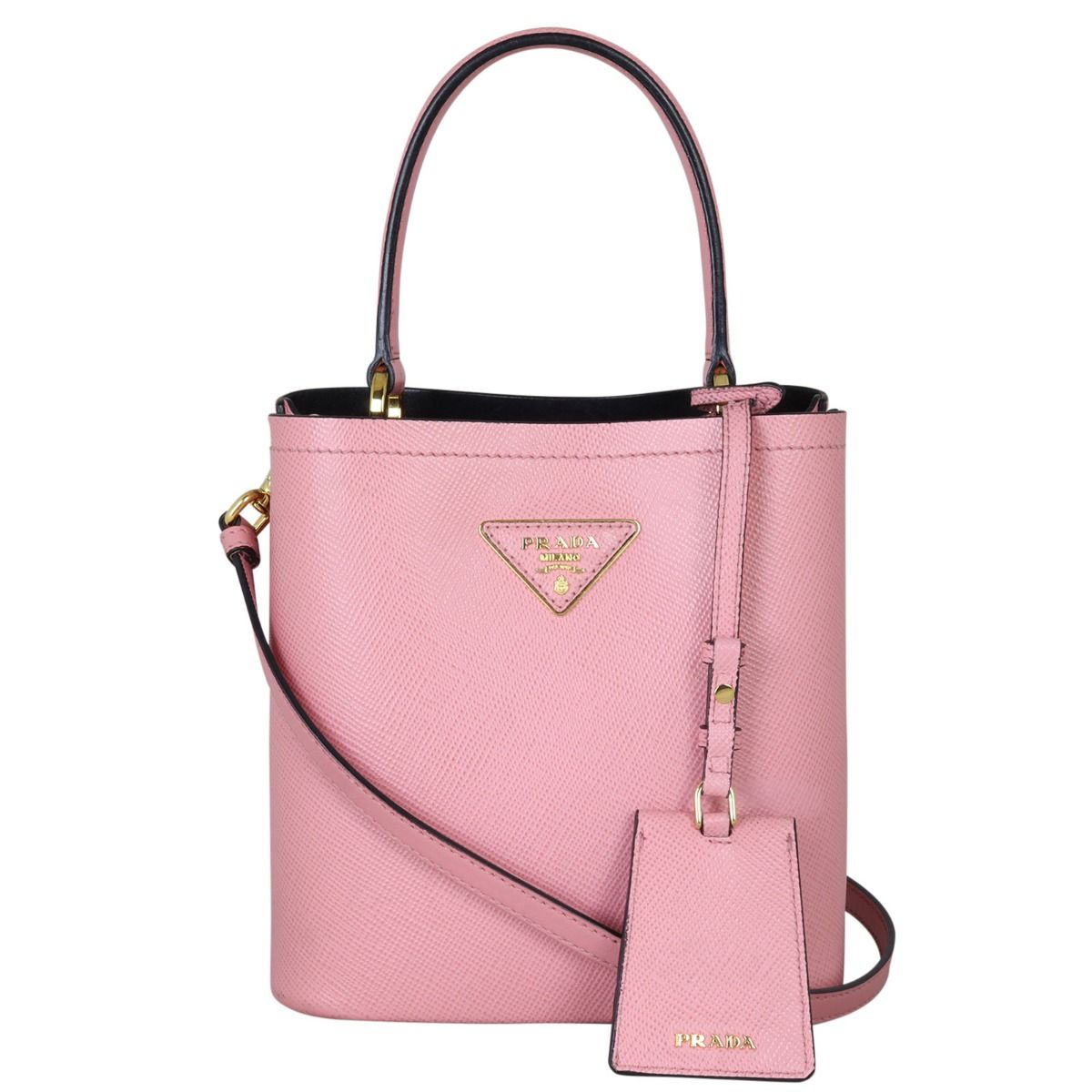 Prada panier small saffiano leather bucket bag new arrivals