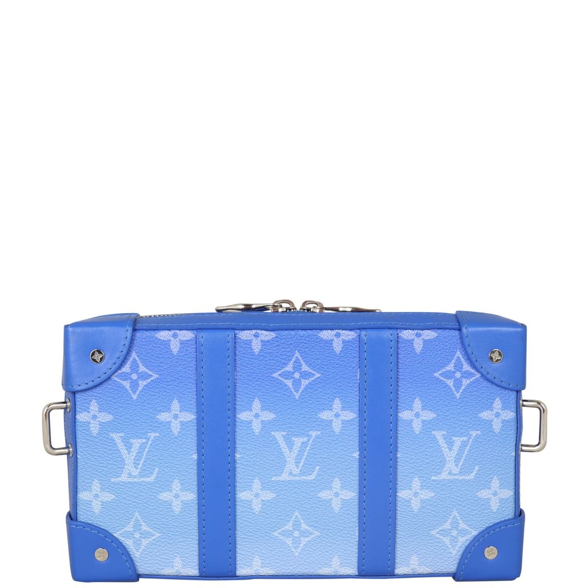 Louis Vuitton Soft Trunk Clouds Monogram Blue in Coated Canvas