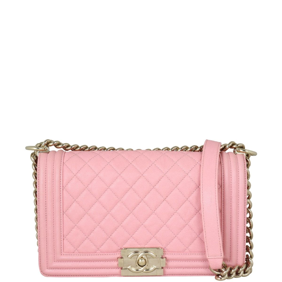 Chanel boy light pink shop