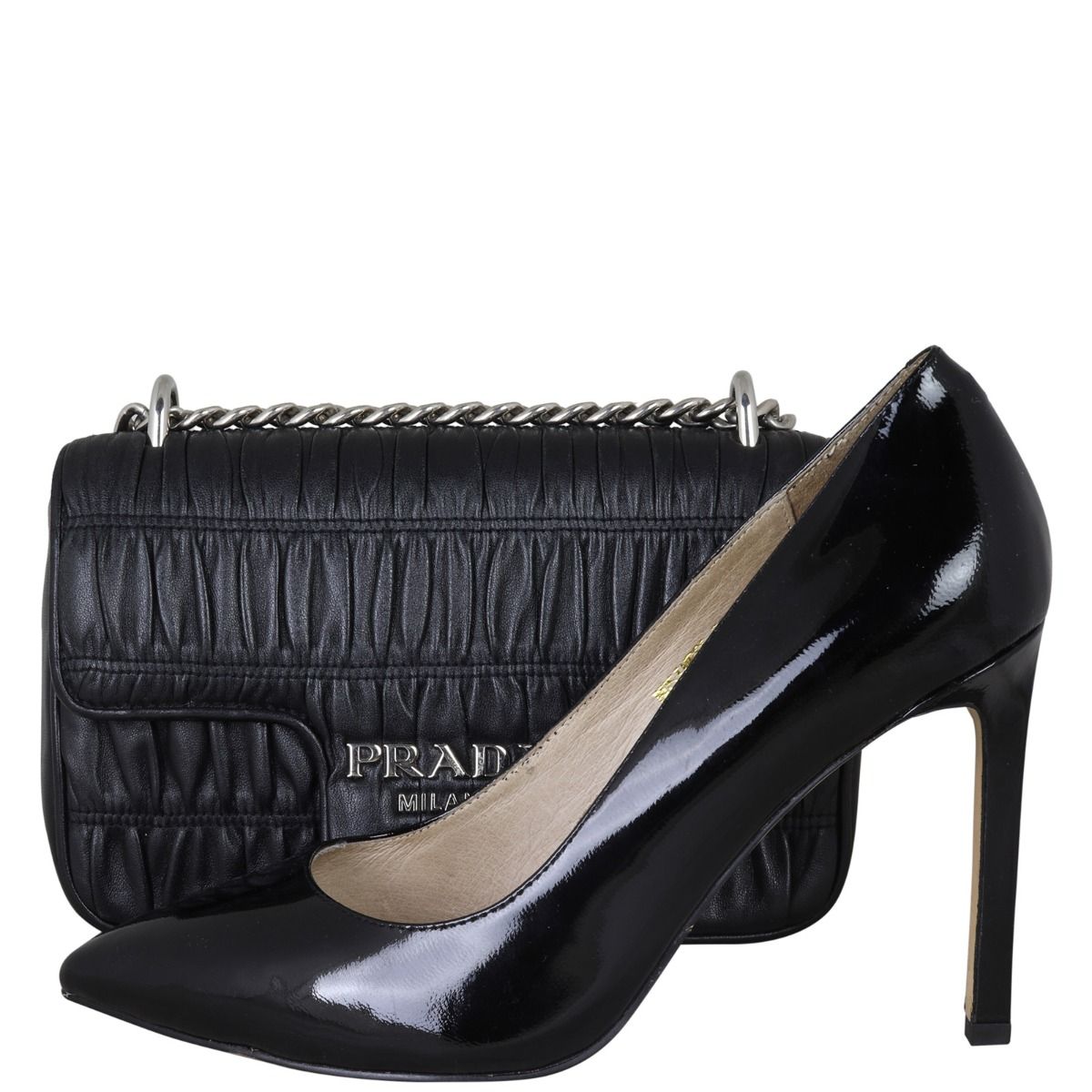 Prada nappa gaufre crossbody on sale