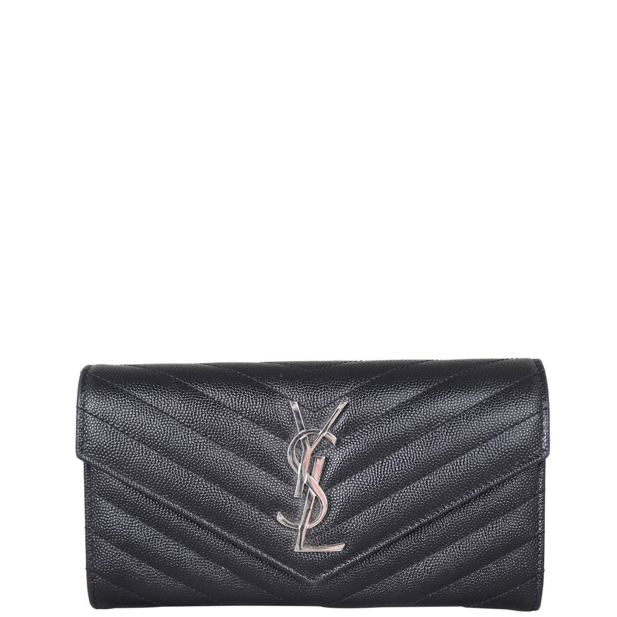 Saint Laurent Cassandre Large Flap Wallet