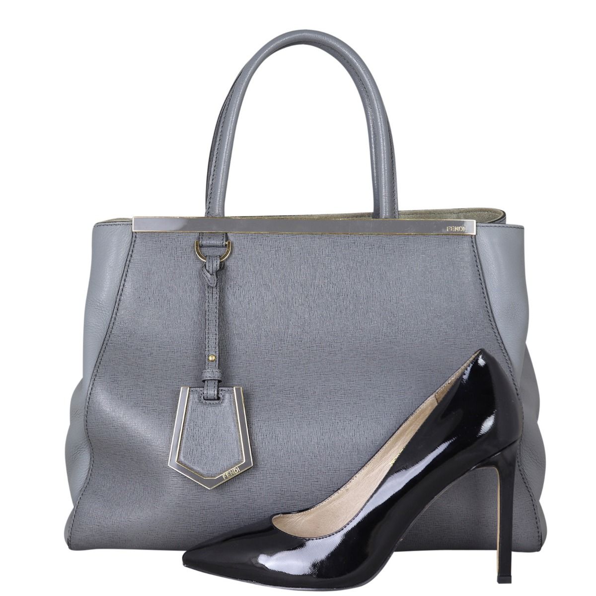 Fendi 2jours medium outlet size in cm