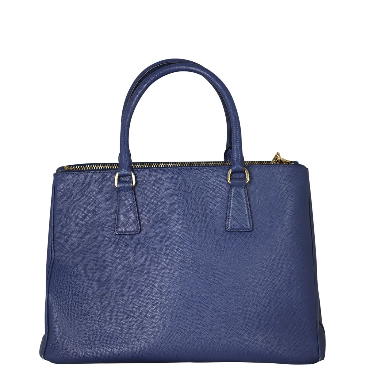 Prada Saffiano Lux Double Zip Tote Medium