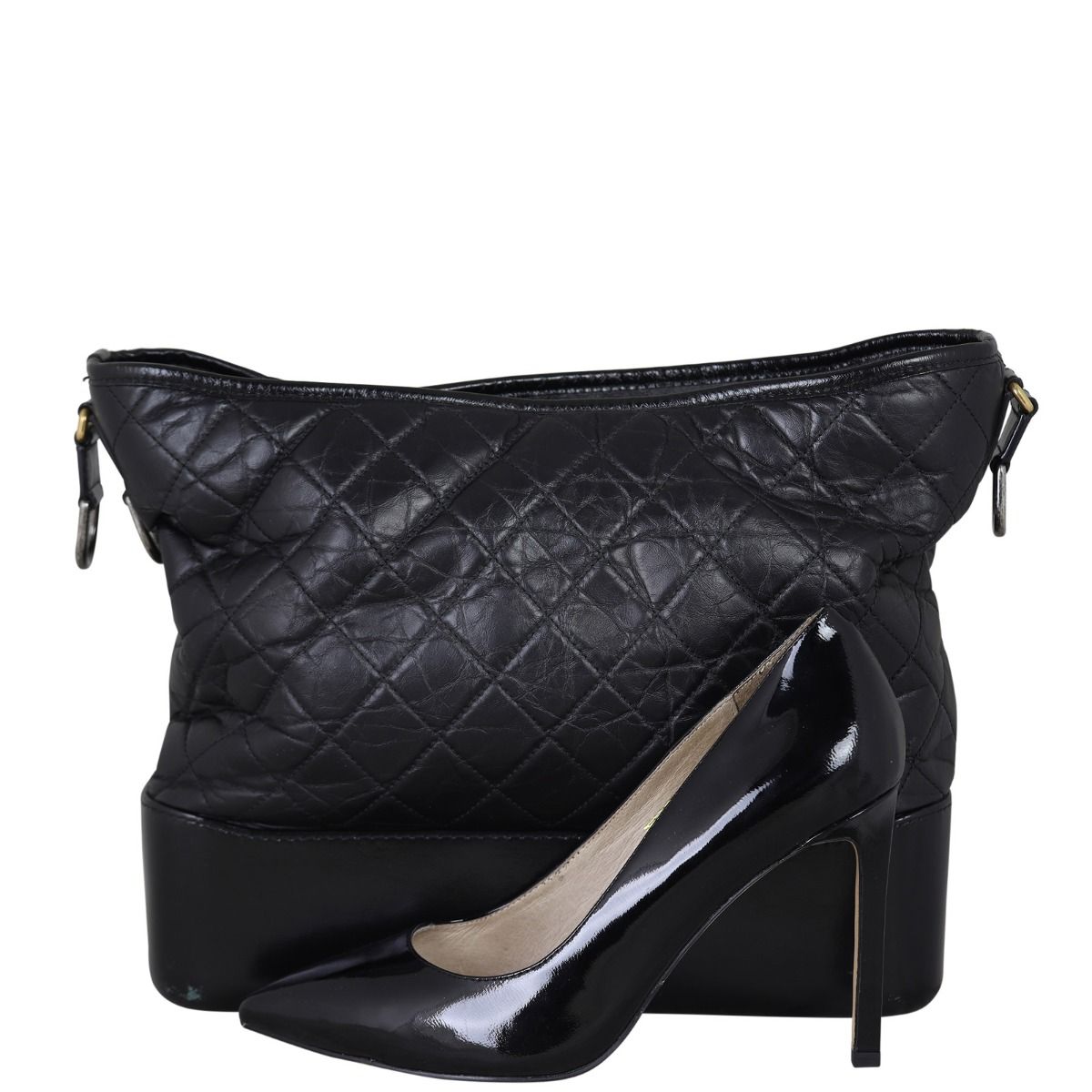 Chanel Gabrielle Hobo Large Black