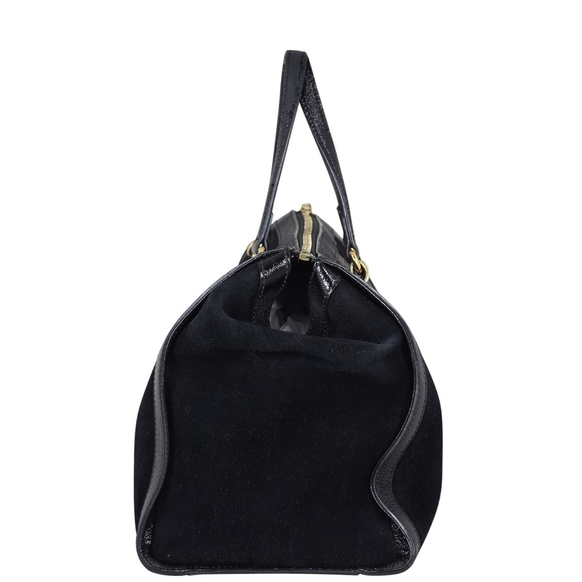 Gucci suede black bag sales