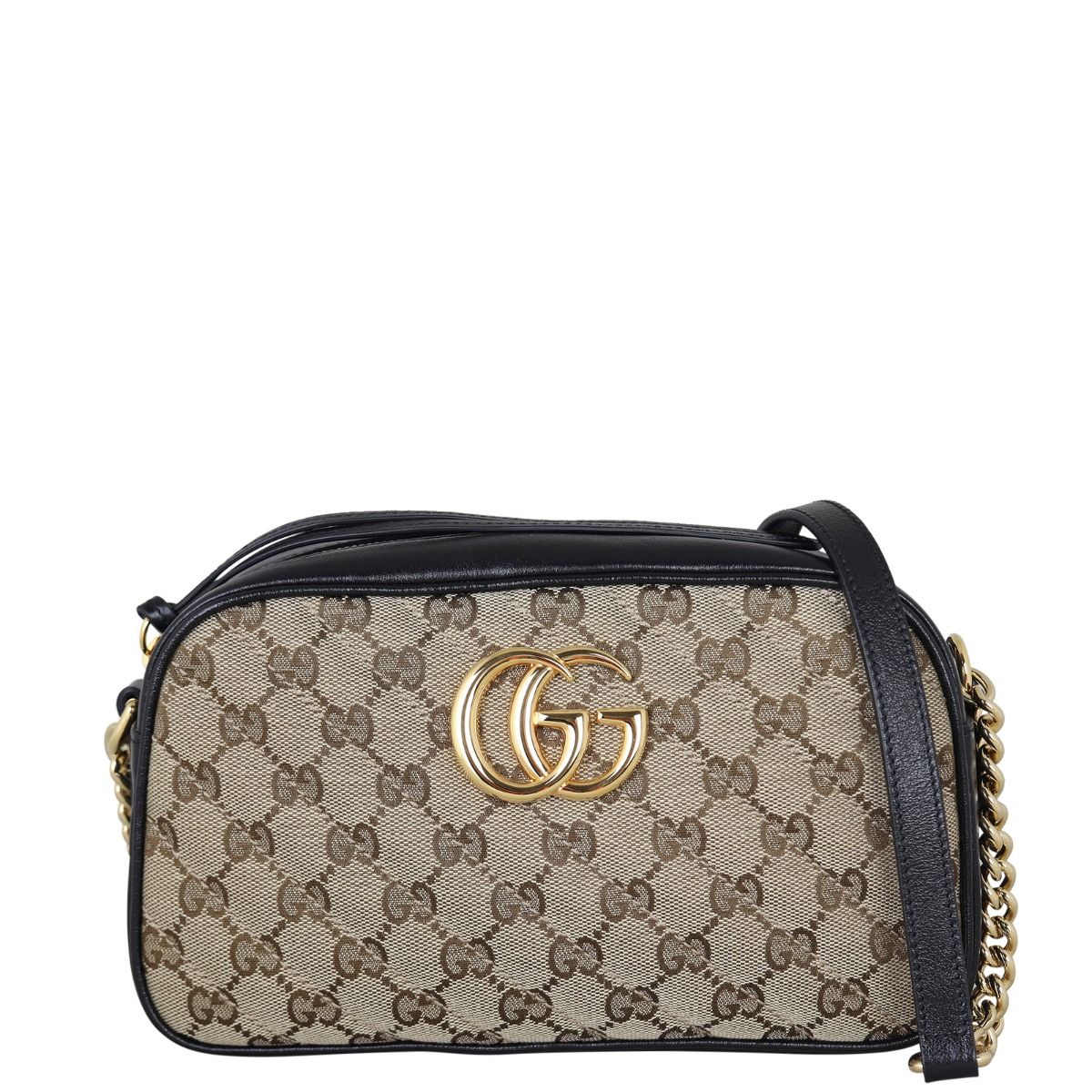 Gucci GG Canvas Marmont Small Camera Bag