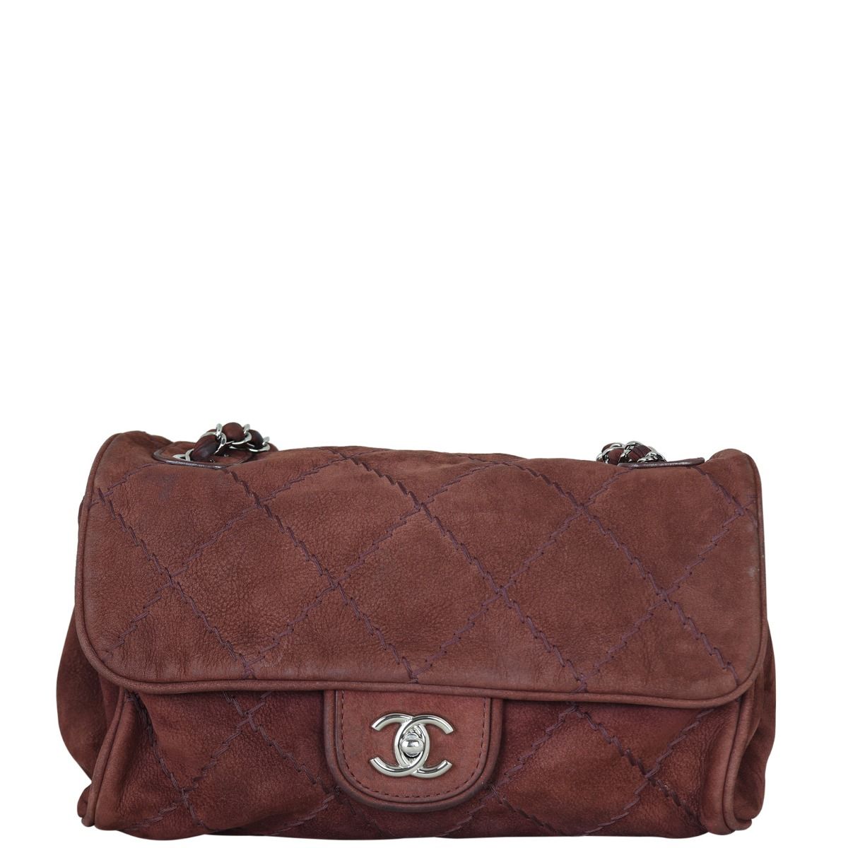 Chanel Ultimate Stitch Suede Flap Bag