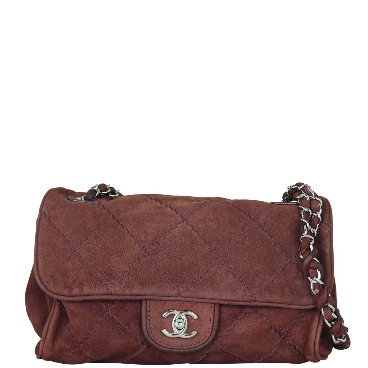 Chanel Ultimate Stitch Suede Flap Bag