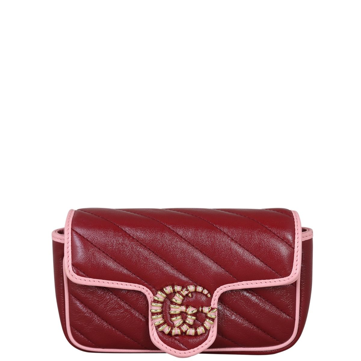 Gucci GG Marmont Matelasse Super Mini Shoulder Bag