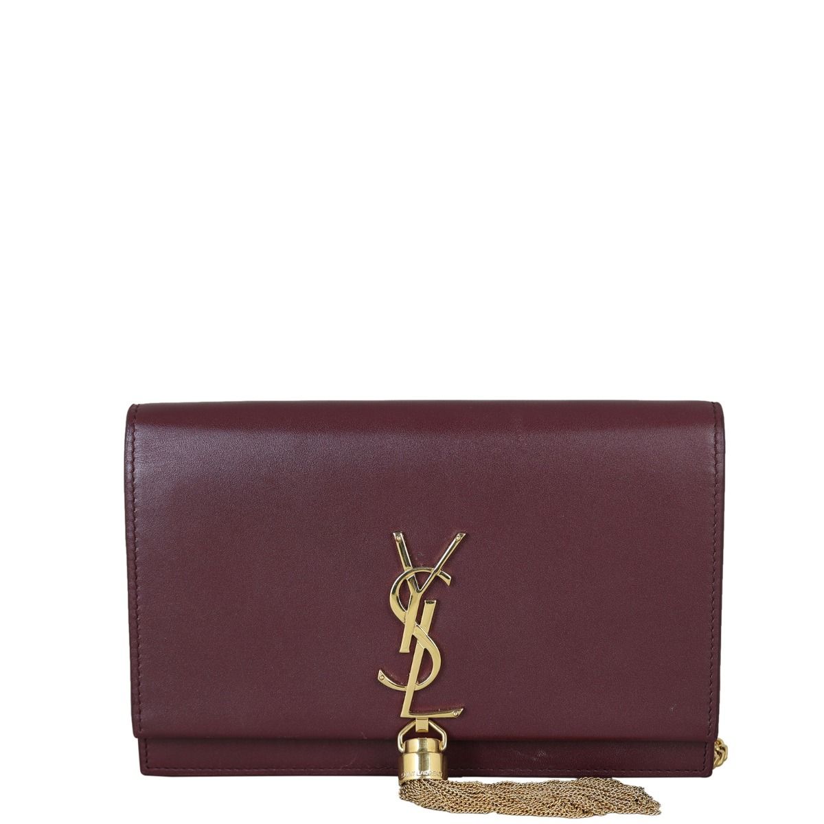 Saint Laurent Kate Tassel Chain Wallet