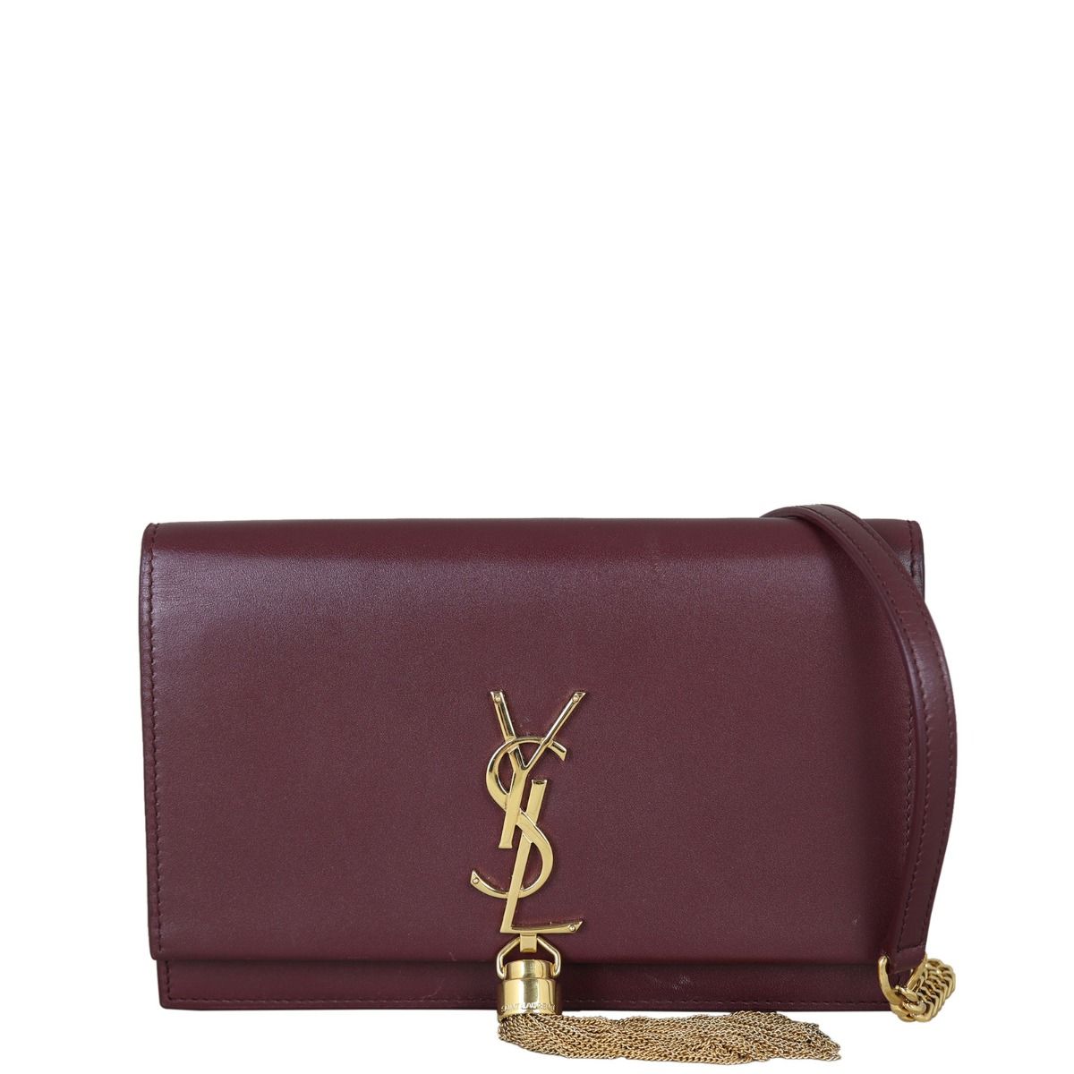 Saint Laurent Kate Tassel Chain Wallet