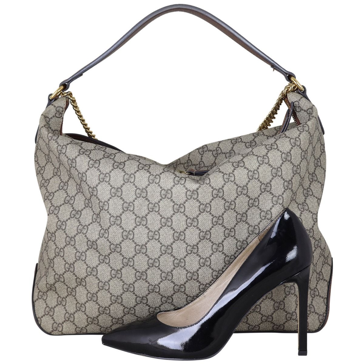 Linea a large gg supreme canvas hobo bag online