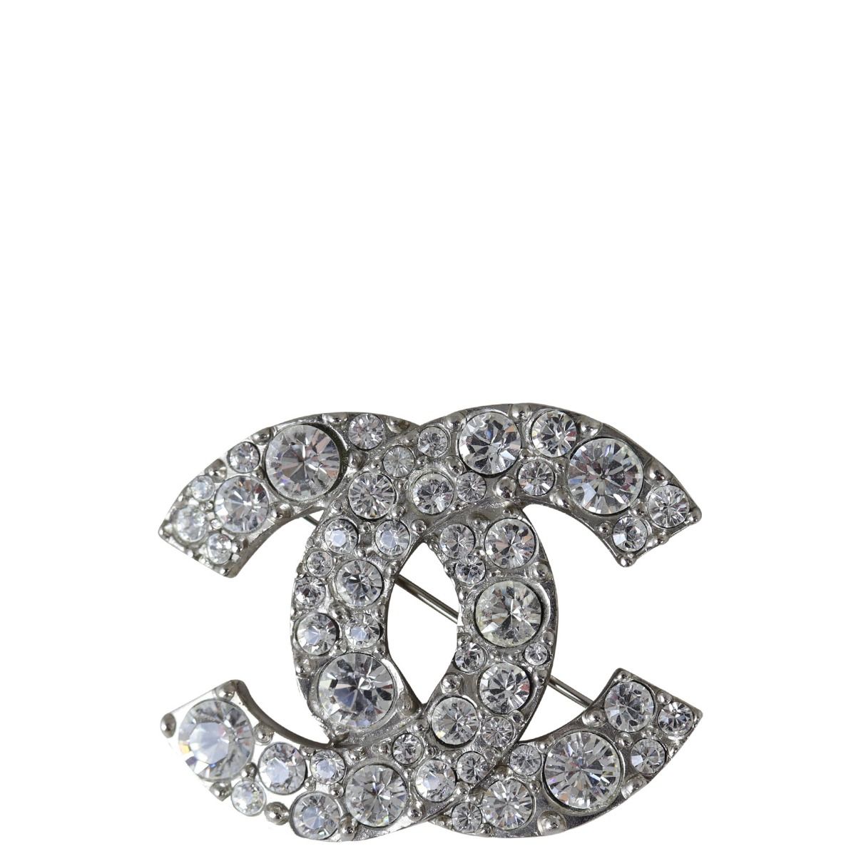 Chanel CC Strass Brooch
