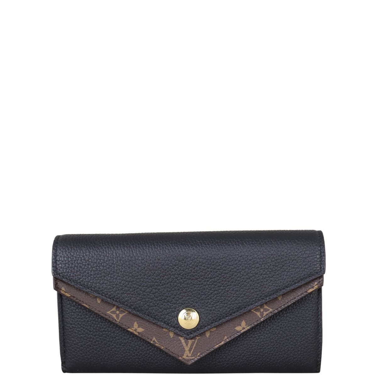 Black Louis Vuitton Double V Wallet