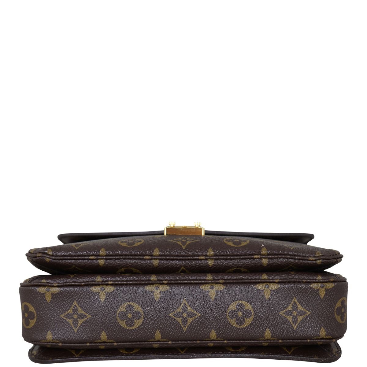 Metis Monogram wallet Monogram Louis Vuitton Chocolate Leather ref