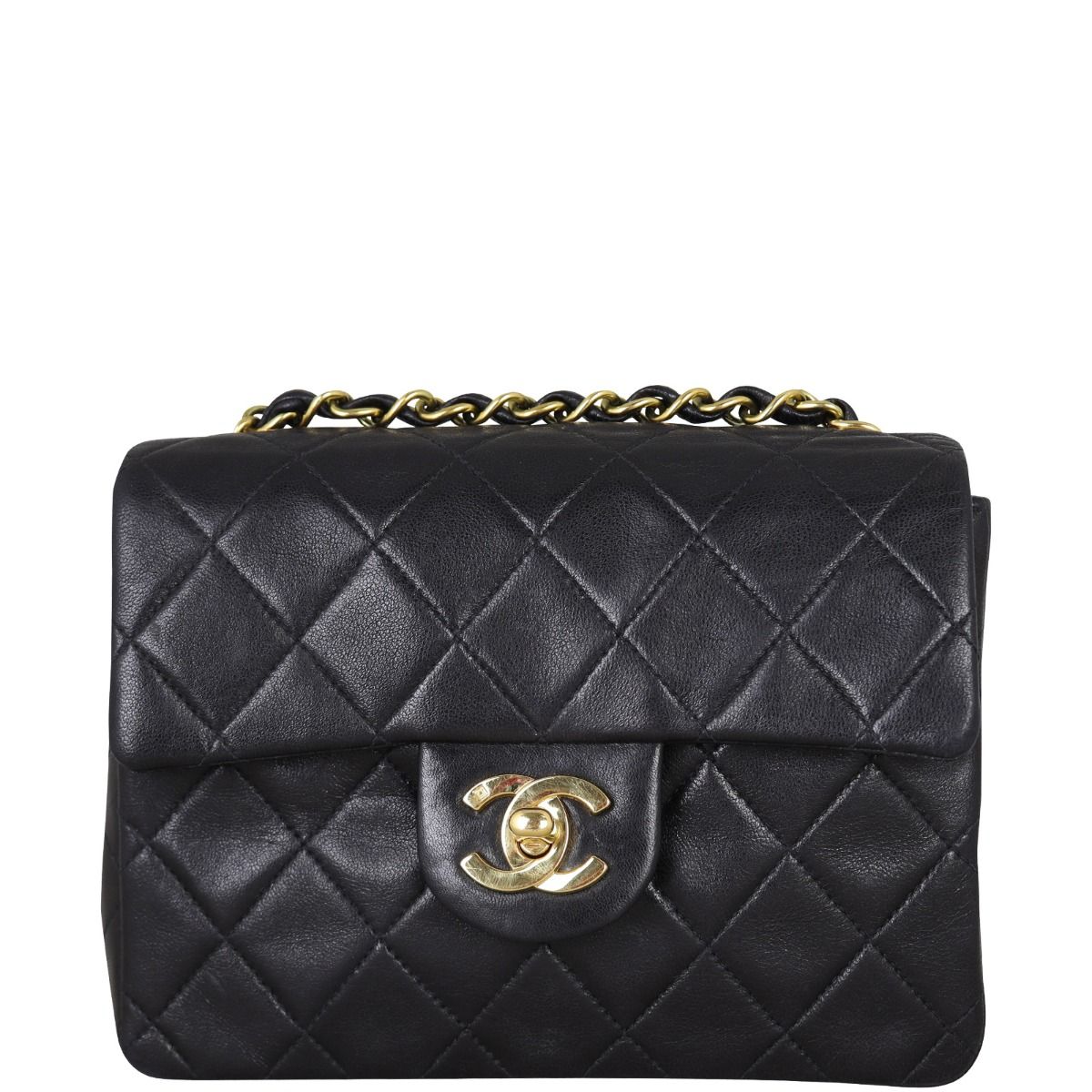 VINTAGE●CHANEL●シェブロン ミニ フラップバッグ シャネル(CHANEL)シャネル ミニ フラップバッグ シェブロン V