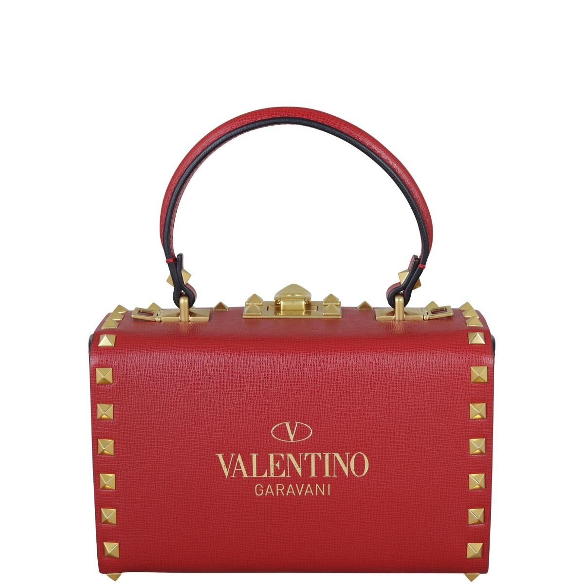 Valentino Rockstud Alcove Box Bag