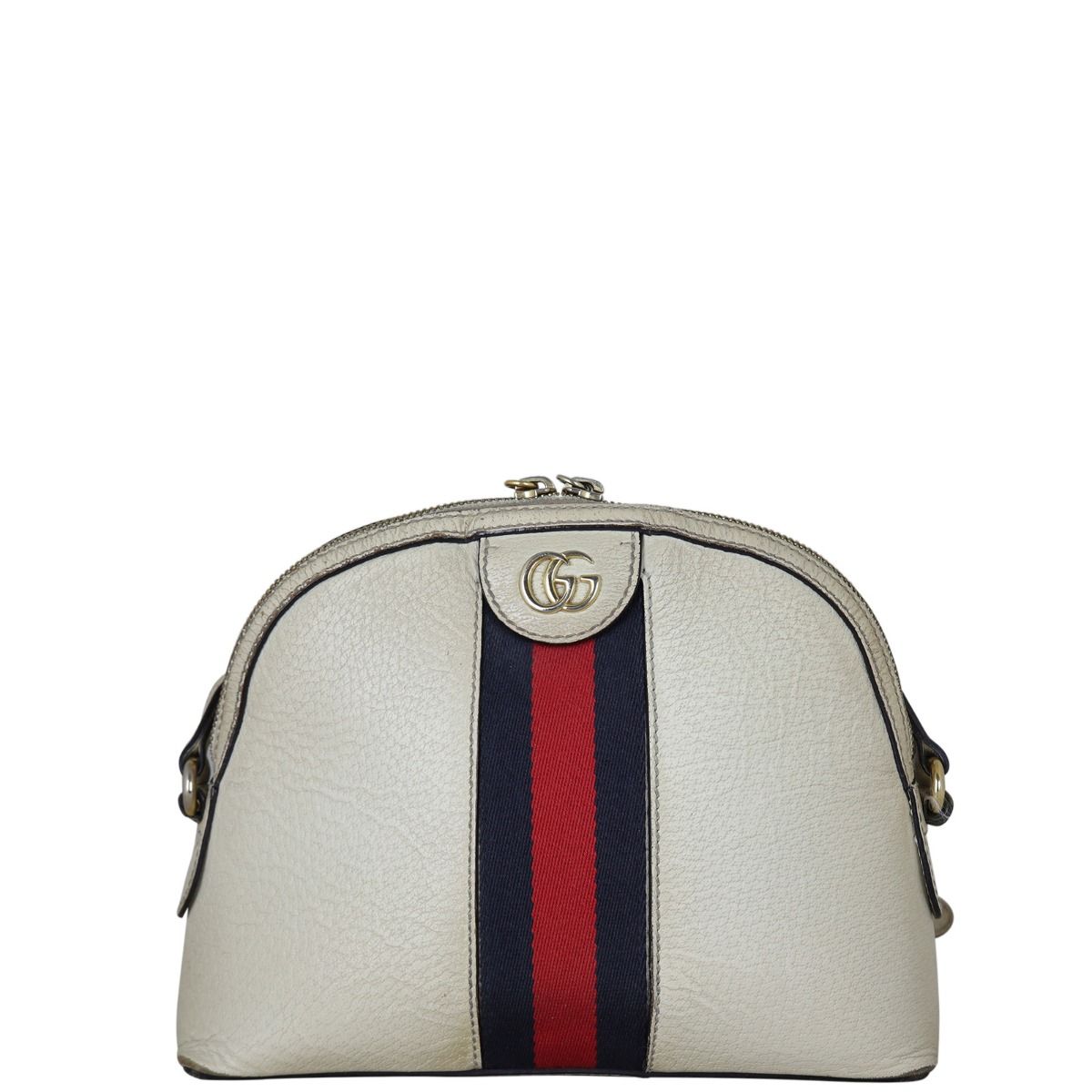 Gucci Ophidia Shoulder Bag Small Black in Leather with Gold-tone - US