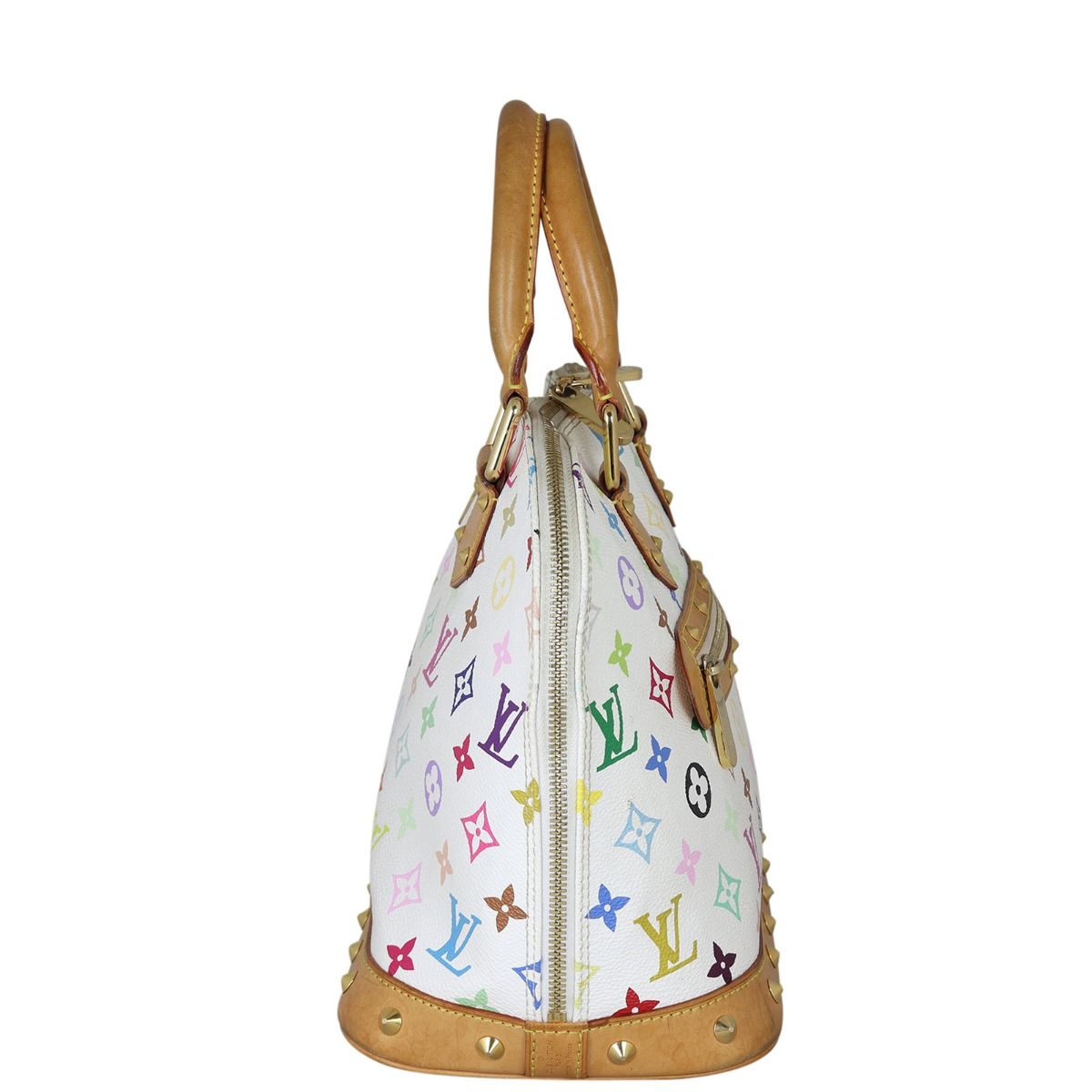 Louis Vuitton Alma PM Multicolore White