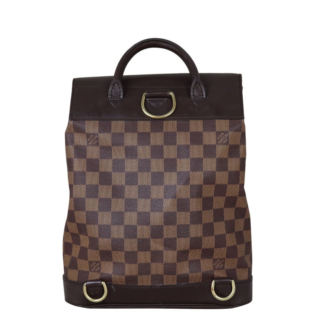 Louis vuitton damier ebene soho backpack hot sale