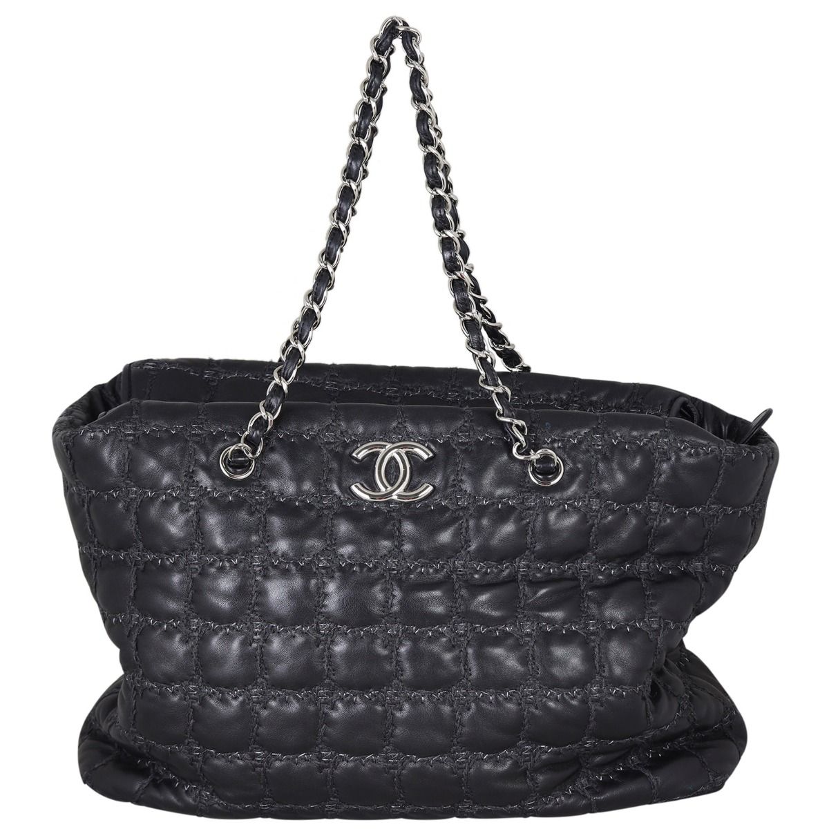 Chanel CC Tweed on Stitch Tote