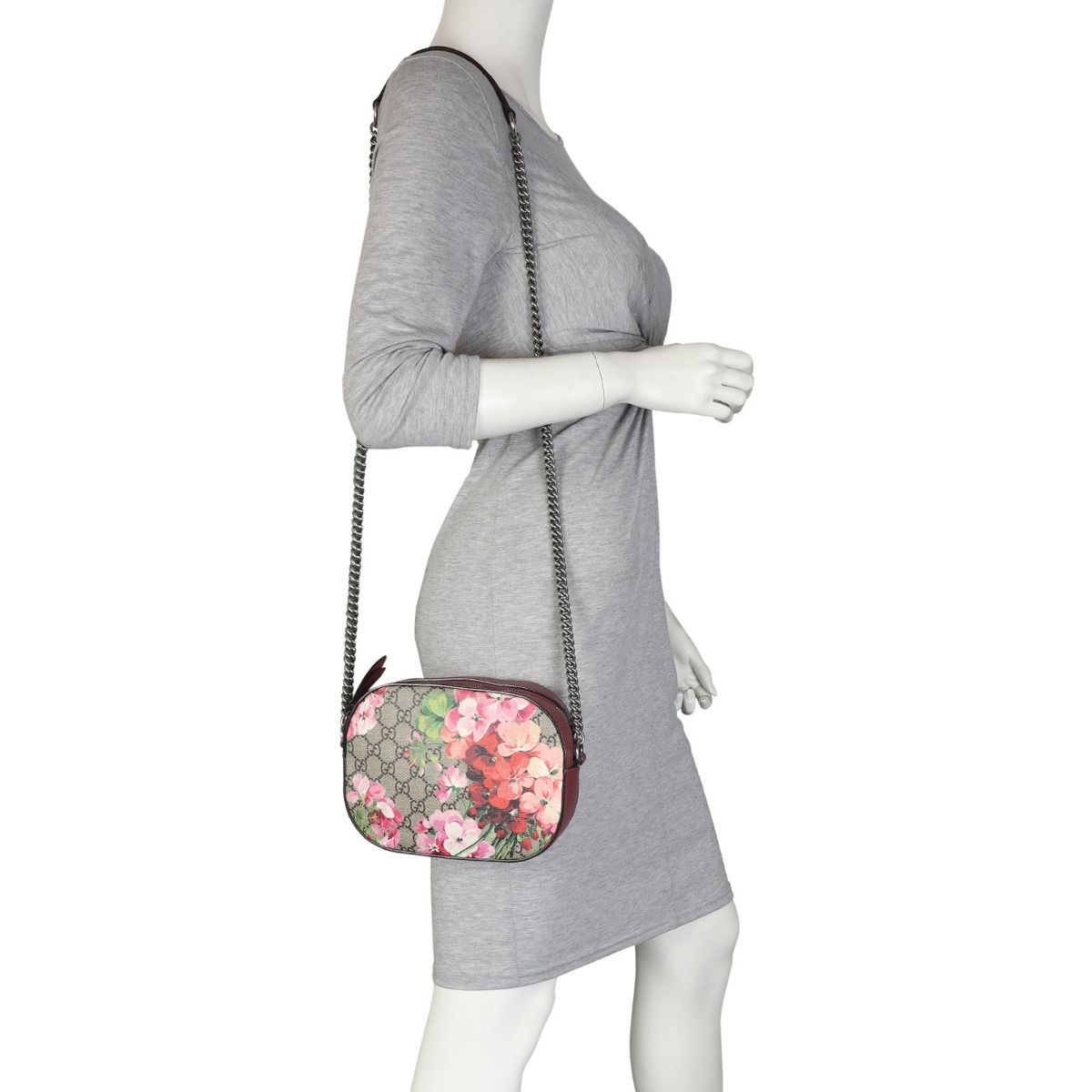 Gucci blooms gg shop supreme mini chain bag