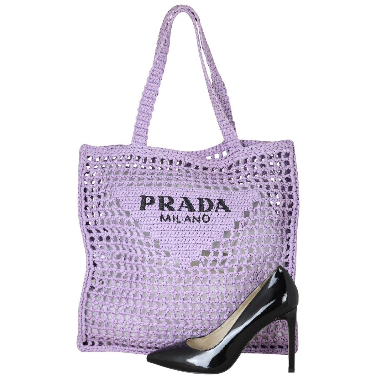 Prada Raffia Tote Bag Prada Raffia Tote Bag