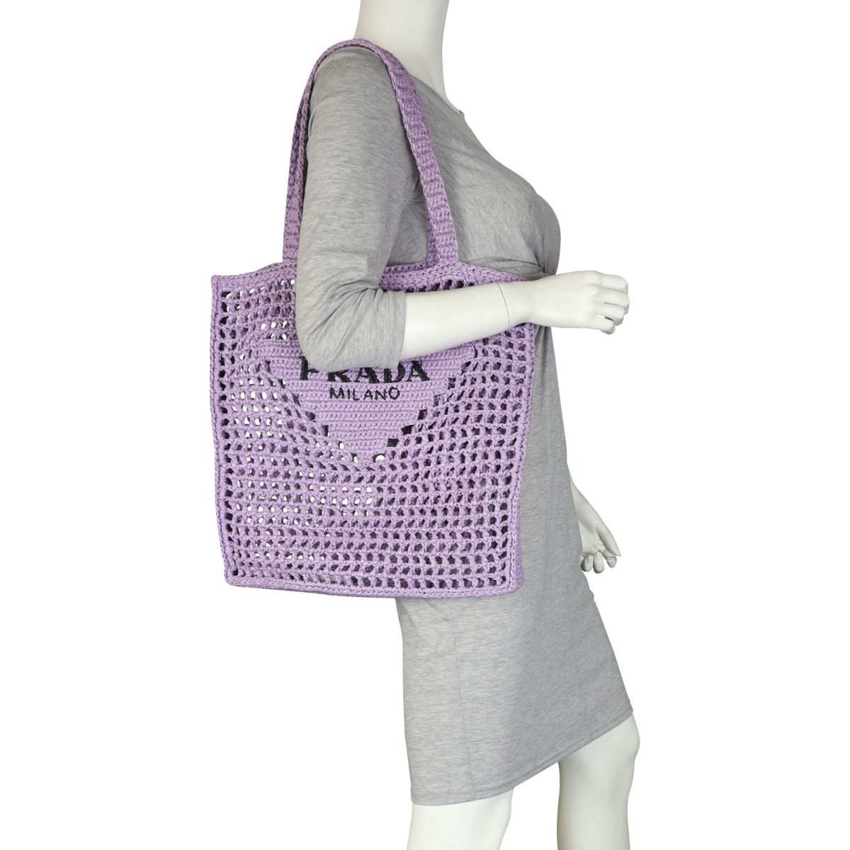 Prada Raffia Tote Bag