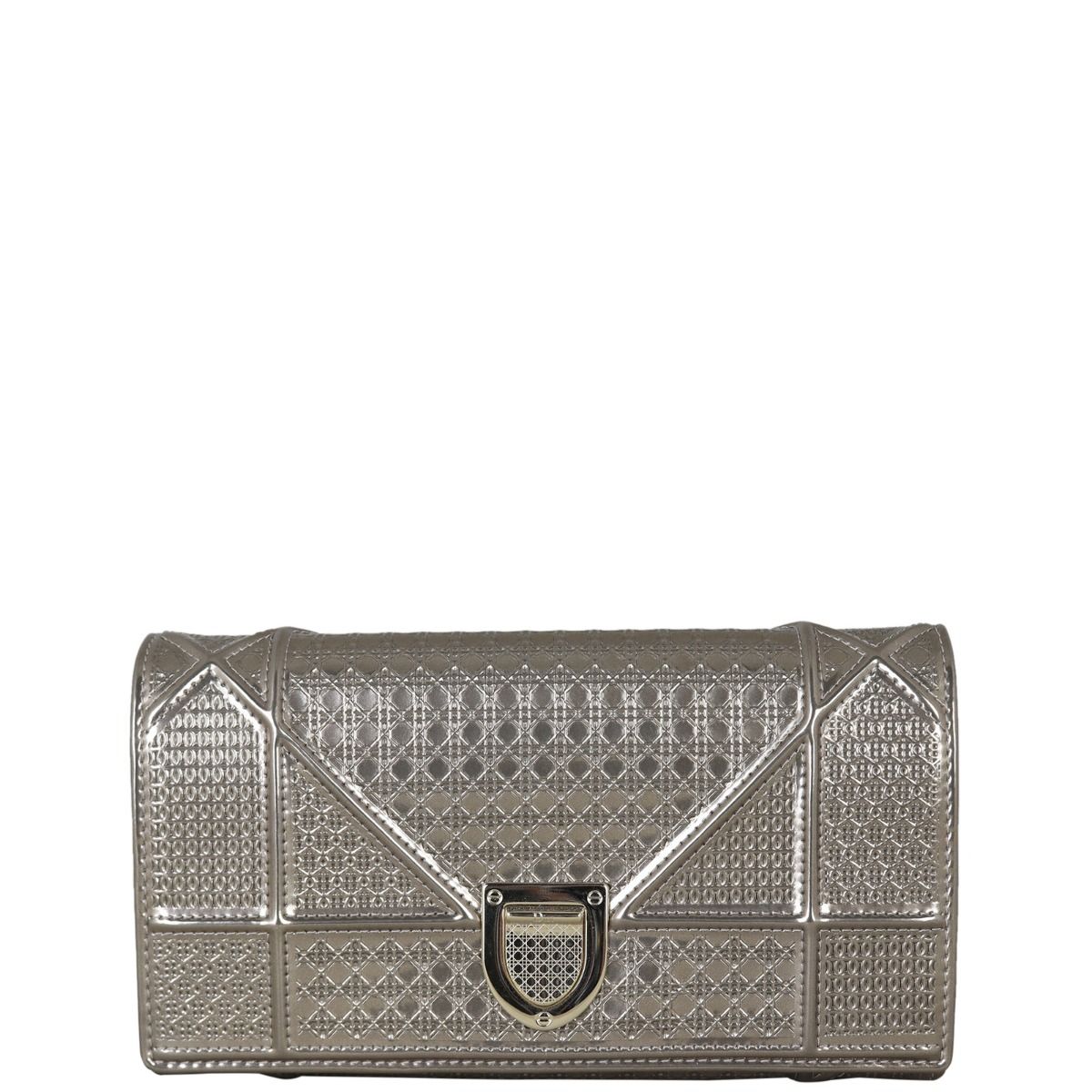 Dior Diorama Wallet on Chain Micro Cannage