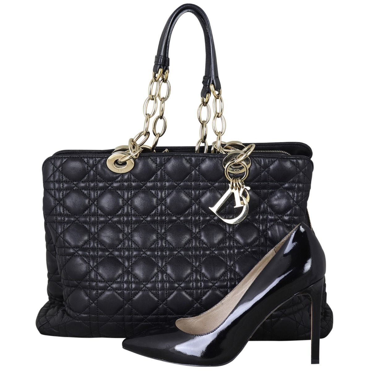 Dior Lady Dior Shopping Tote