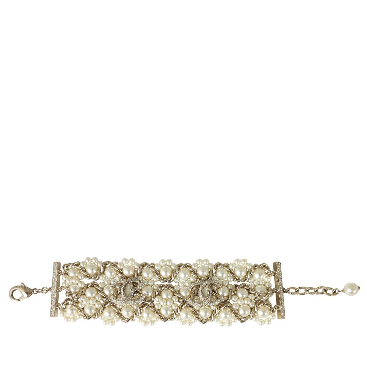 Chanel pearl store bracelet price