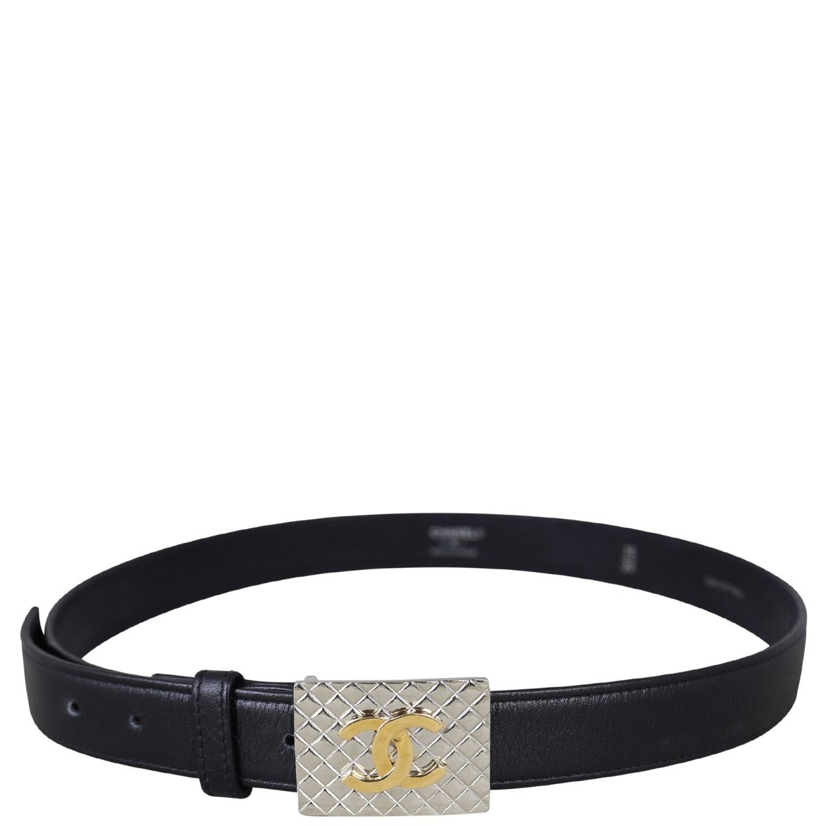 Chanel cc leather belt online