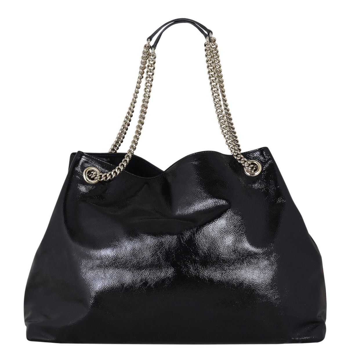 Gucci Soho Chain Shoulder Bag Large Patent