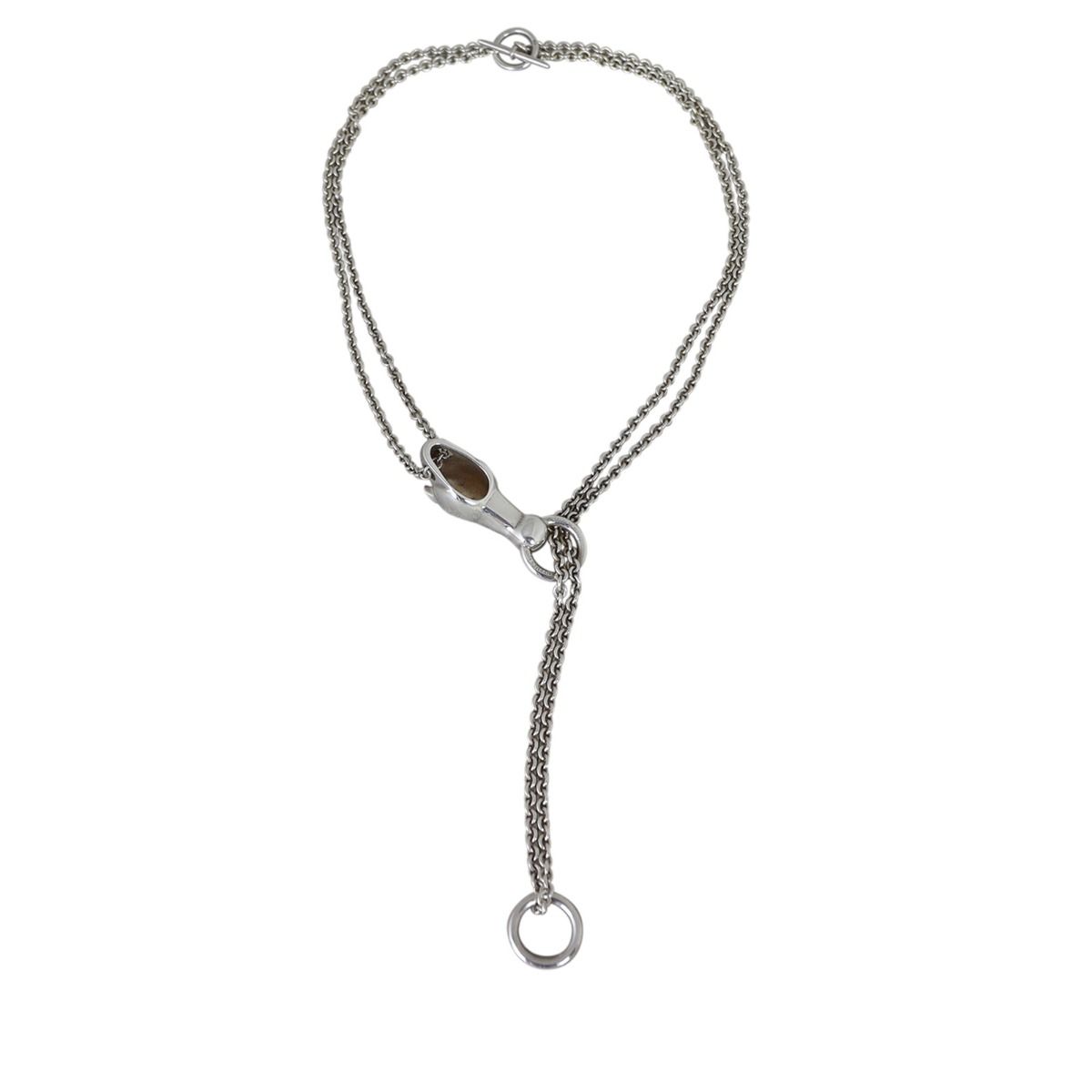 Hermes galop necklace hotsell
