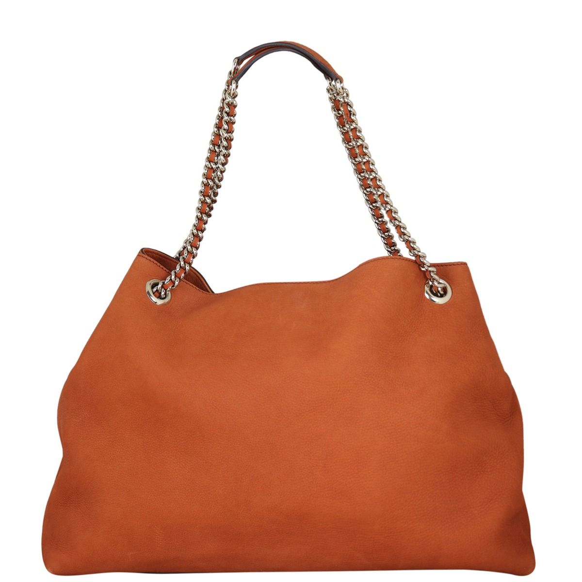 Gucci Soho Chain Shoulder Bag Medium Tan