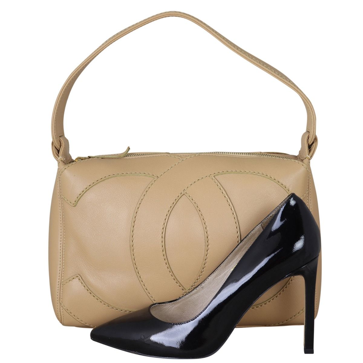 Chanel vintage cc shoulder bag 2025