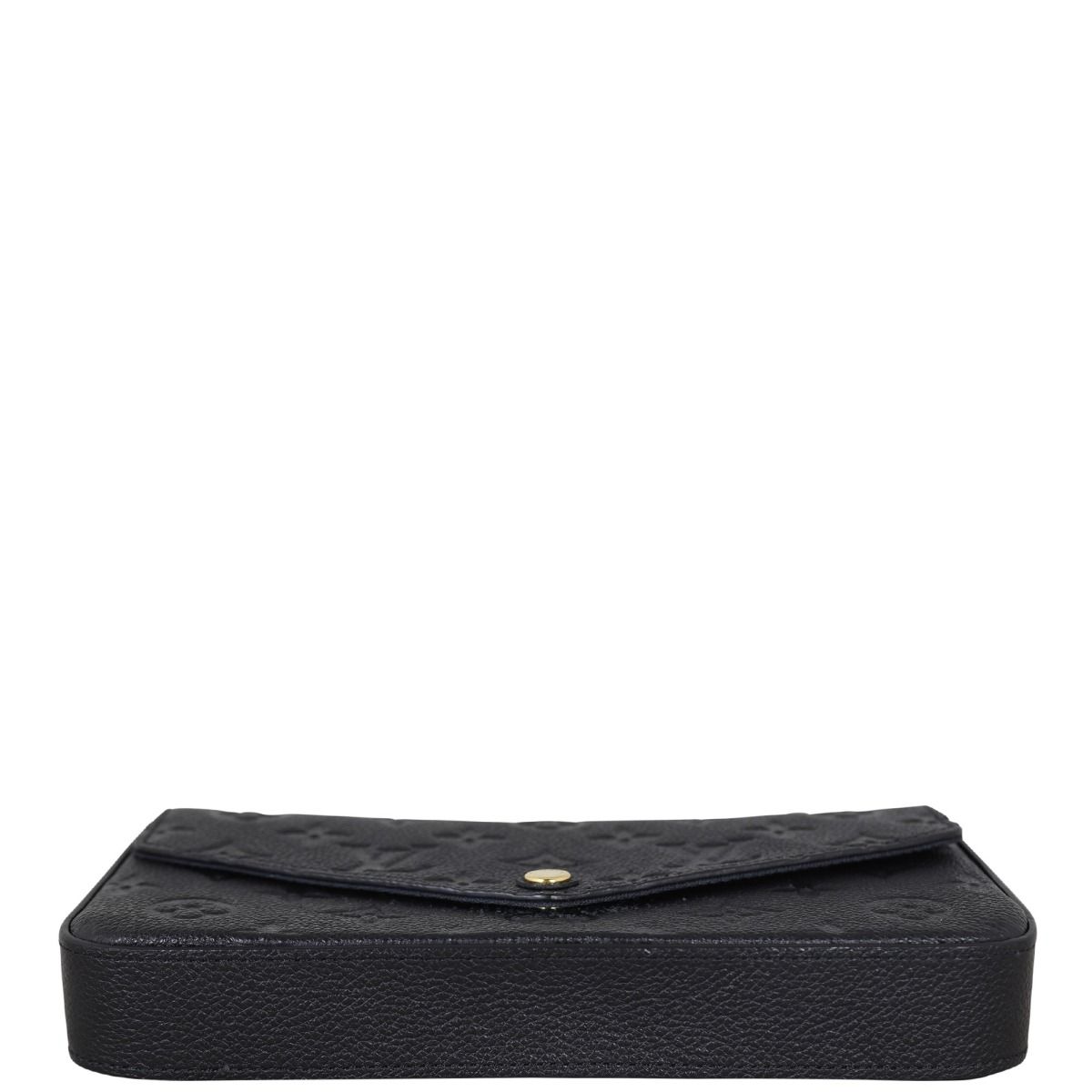 Louis Vuitton LV Felicie Pochette empreinte new Grey Leather ref