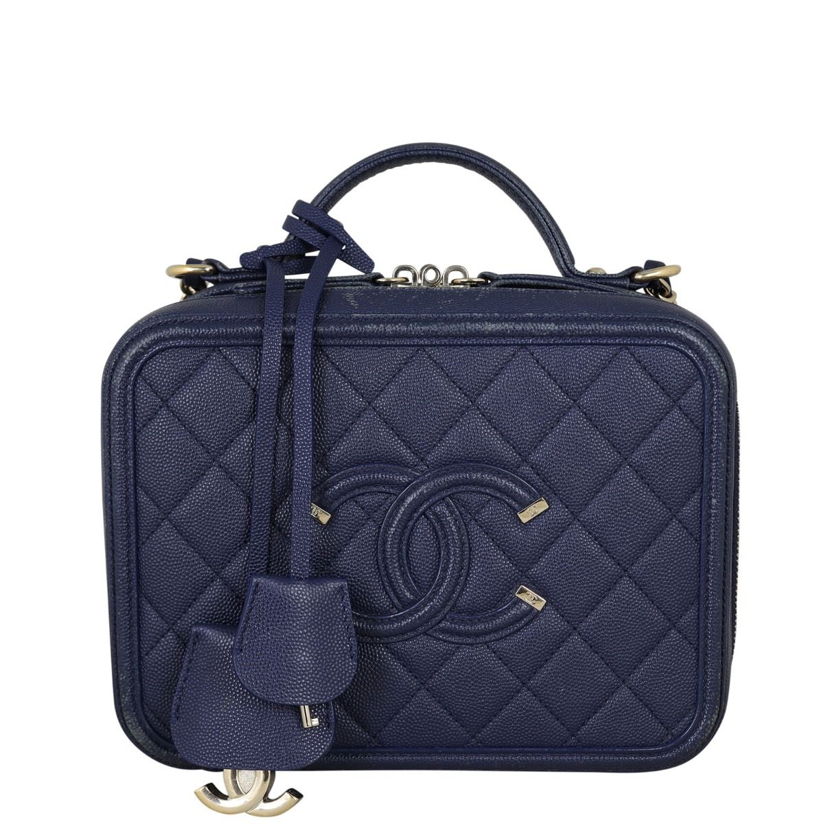 Chanel vanity bag medium on sale
