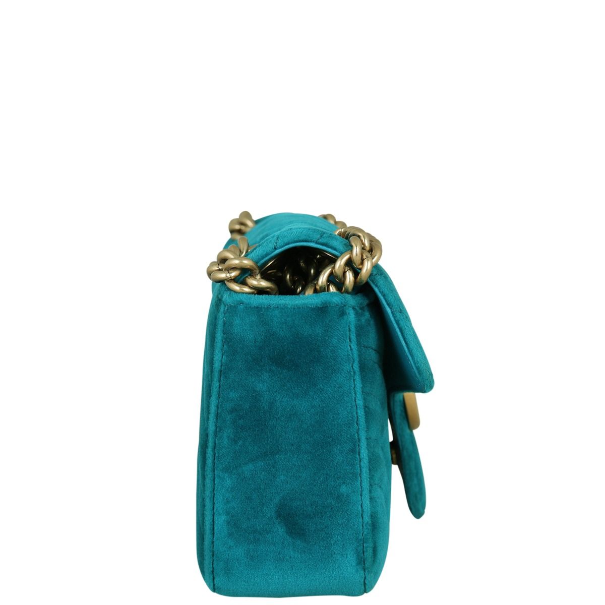 Gucci GG Marmont Mini Velvet Shoulder Bag