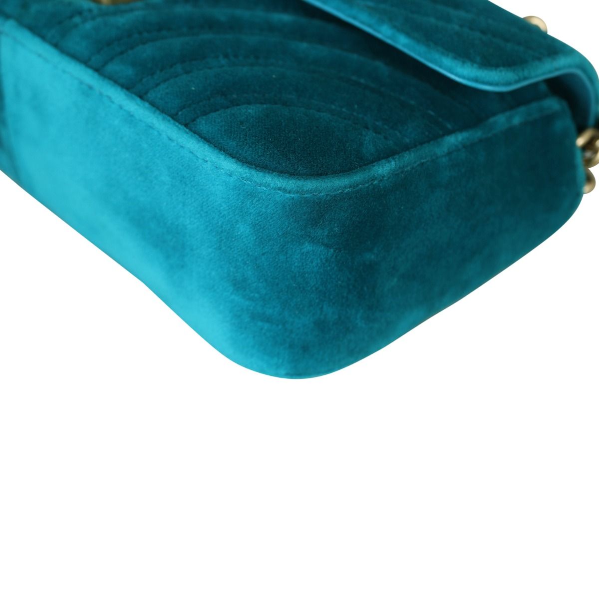 Gucci GG Marmont Mini Velvet Shoulder Bag