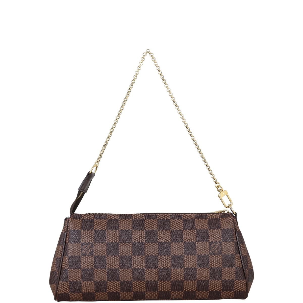 【Louis Vuitton】ルイヴィトンPochette Eva ポシェット エヴァ Louis Vuitton Eva Pochette Damier Ebene