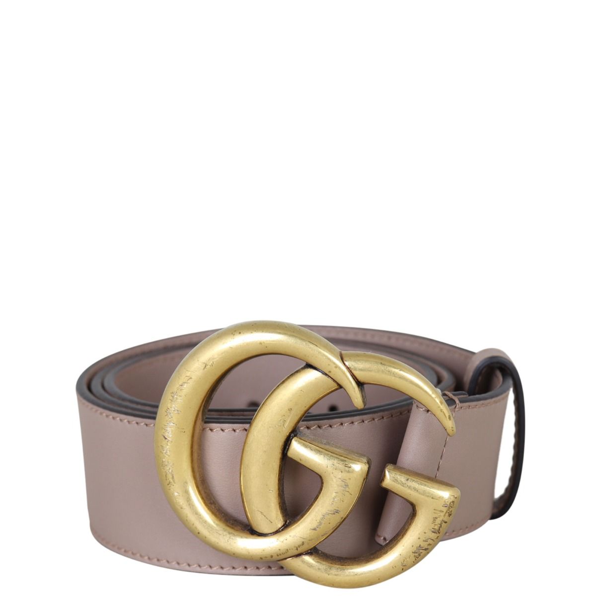 Gucci wide leather belt with double g online