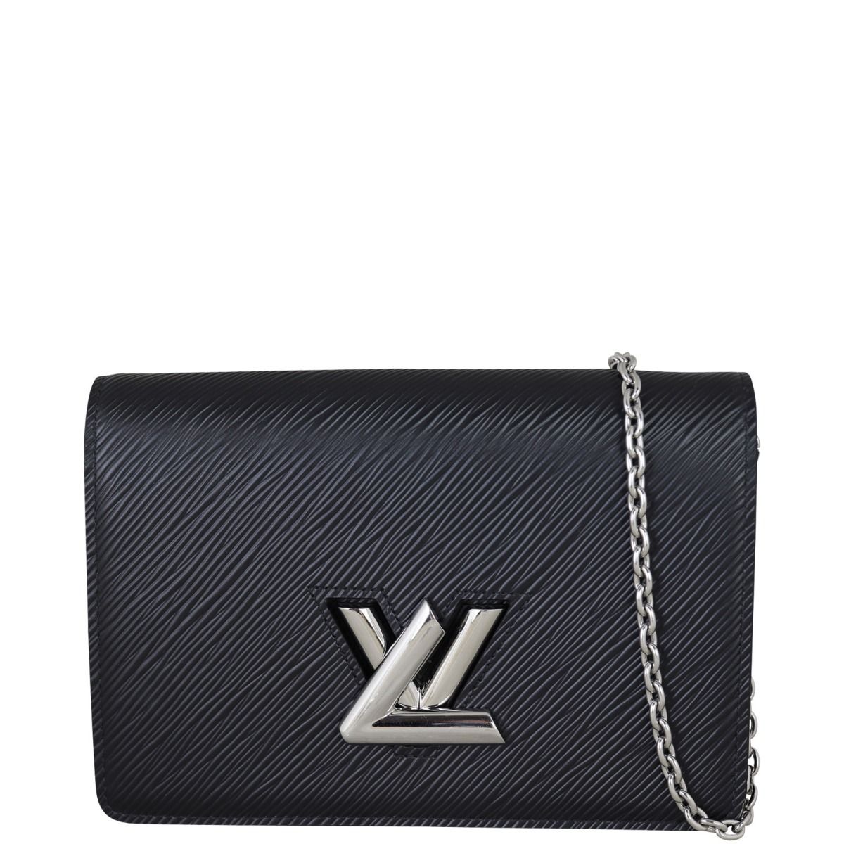 Louis Vuitton Compact Wallet Twist Epi Noir Black in Epi with Silver-tone -  US