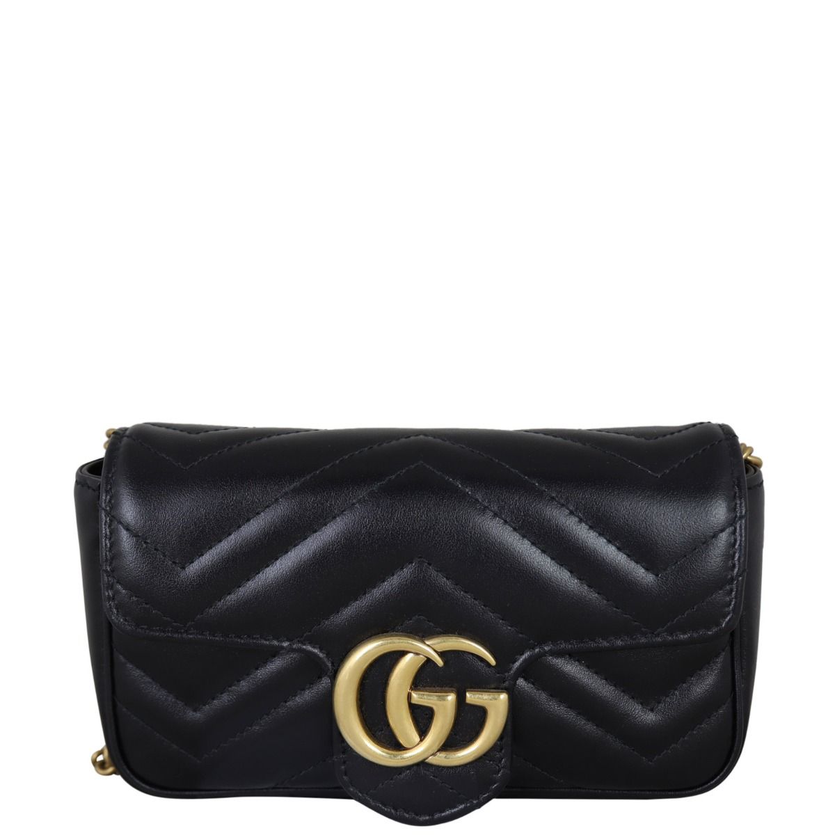 Gucci GG Marmont Matelasse Super Mini Shoulder Bag