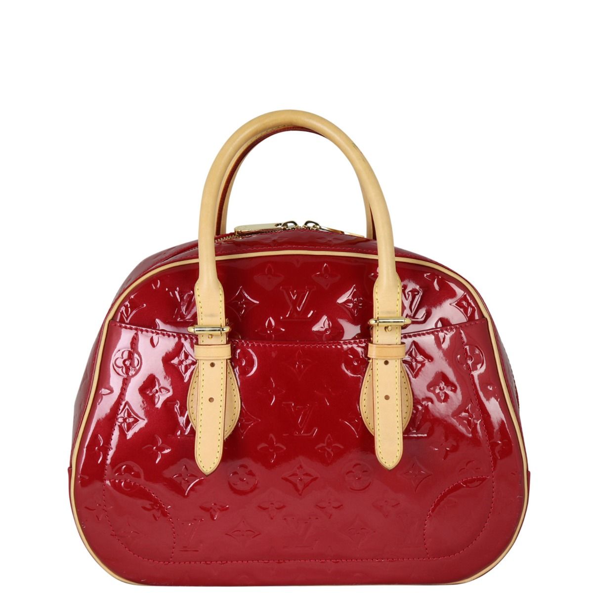 Sell Louis Vuitton Monogram Vernis Summit Drive Tote Bag - Red