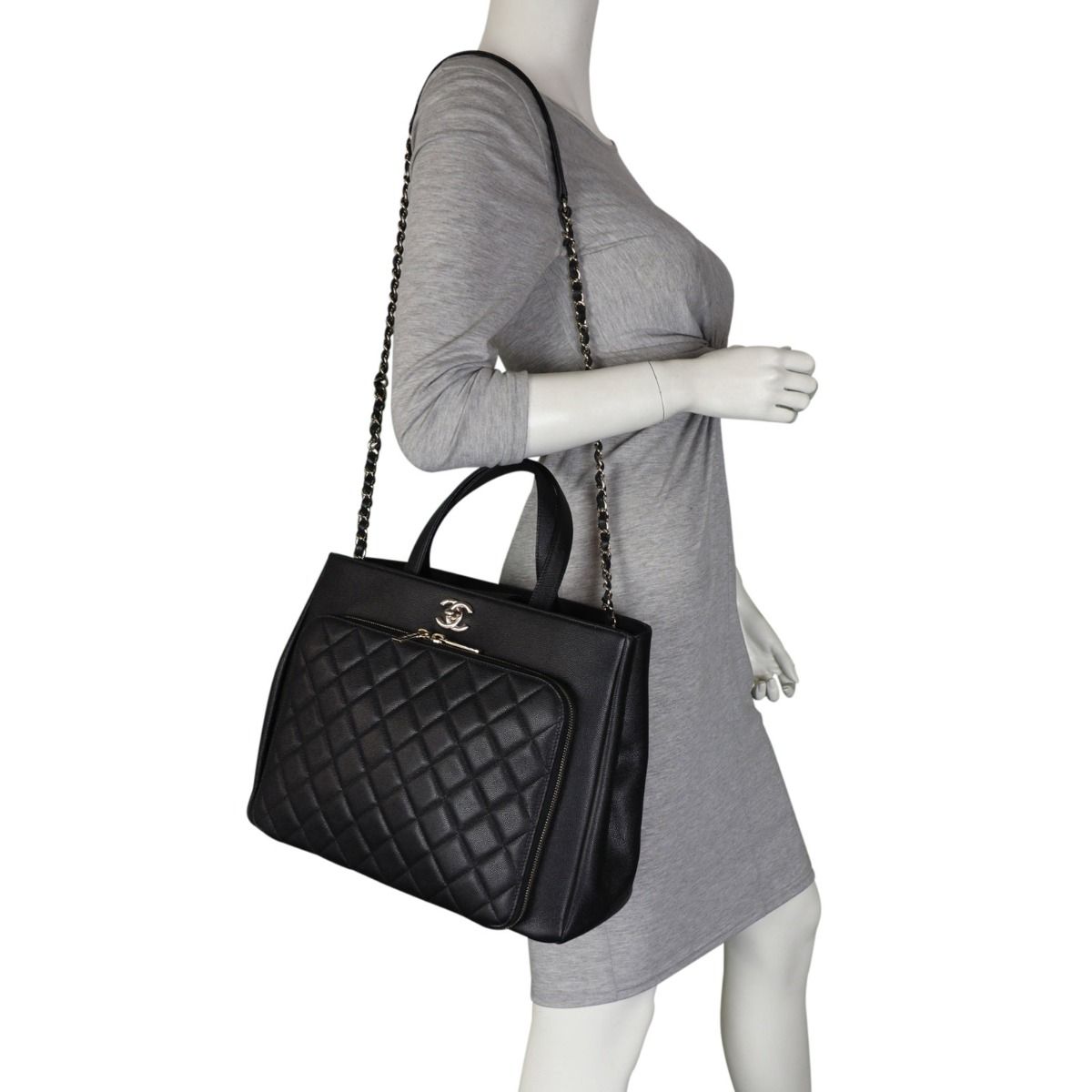 Chanel Business Affinity Shopping Tote Large