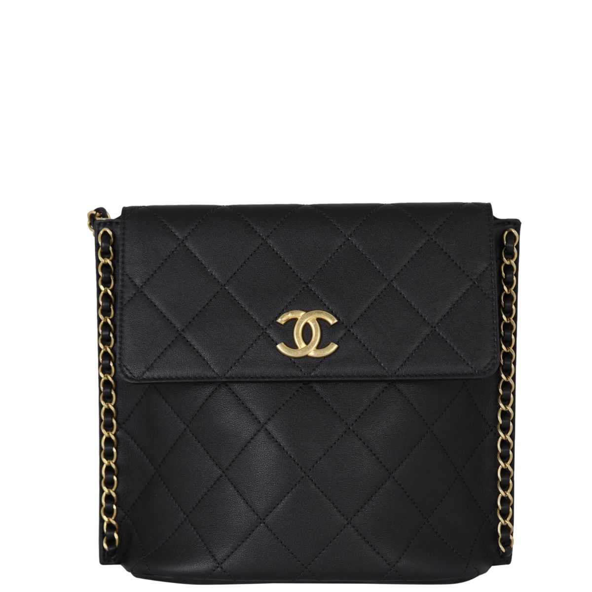 Chanel quilted crossbody bag discount