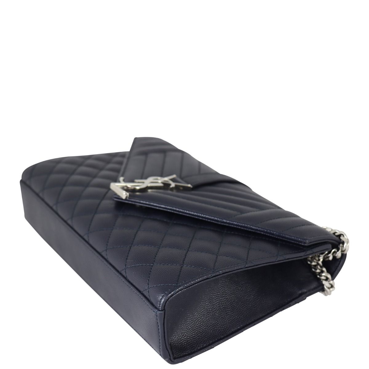 Saint laurent black medium envelope chain bag discount