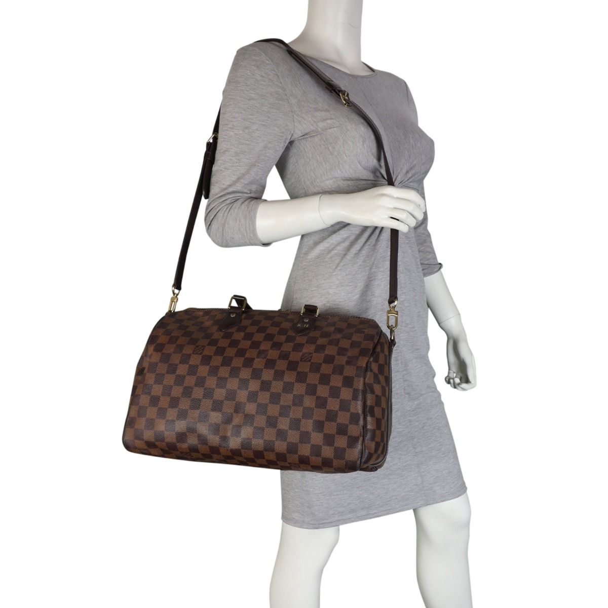 Louis vuitton speedy 35 damier ebene bandouliere shop